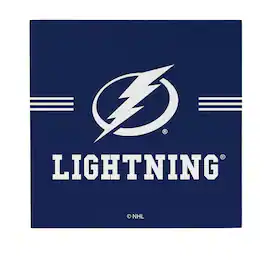 Evergreen Enterprises - Tampa Bay Lightning 12" x 12" Wood Wall Sign - Multicolor