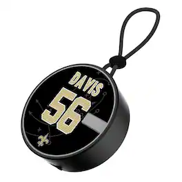 Keyscaper - Demario Davis New Orleans Saints Bluetooth IP67 Waterproof Speaker - Black