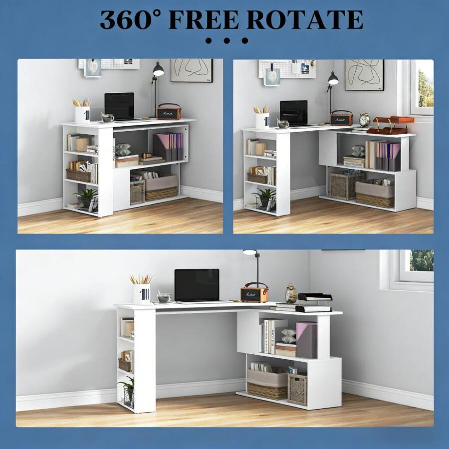 Anysun Modern Minimalist Rotating Design Wooden Laminated Corner ...