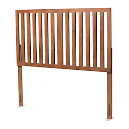 Baxton Studio - Oren Modern and Transitional Finished Wood Full Size Headboard - Ash Walnut