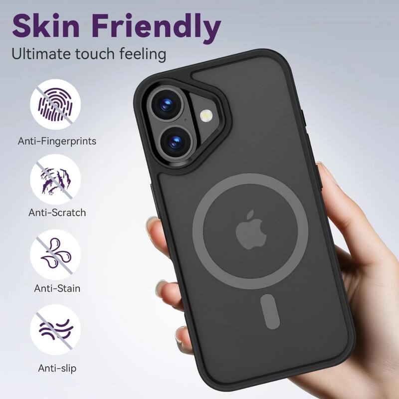 Skin Friendly  
Ultimate touch feeling  

- Anti-Fingerprints  
- Anti-Scratch  
- Anti-Stain  
- Anti-slip