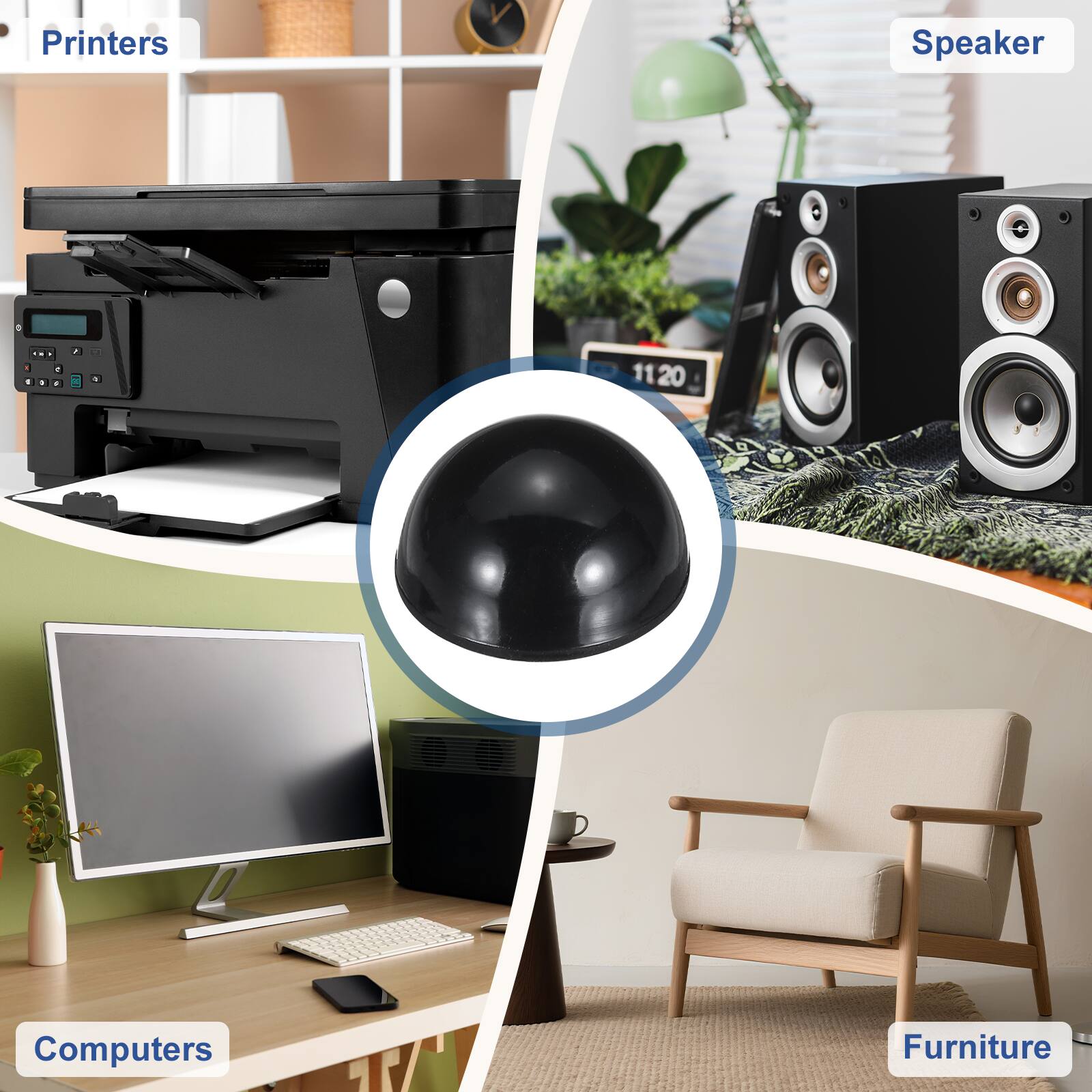 Printers  
Speaker  
Computers  
Furniture
