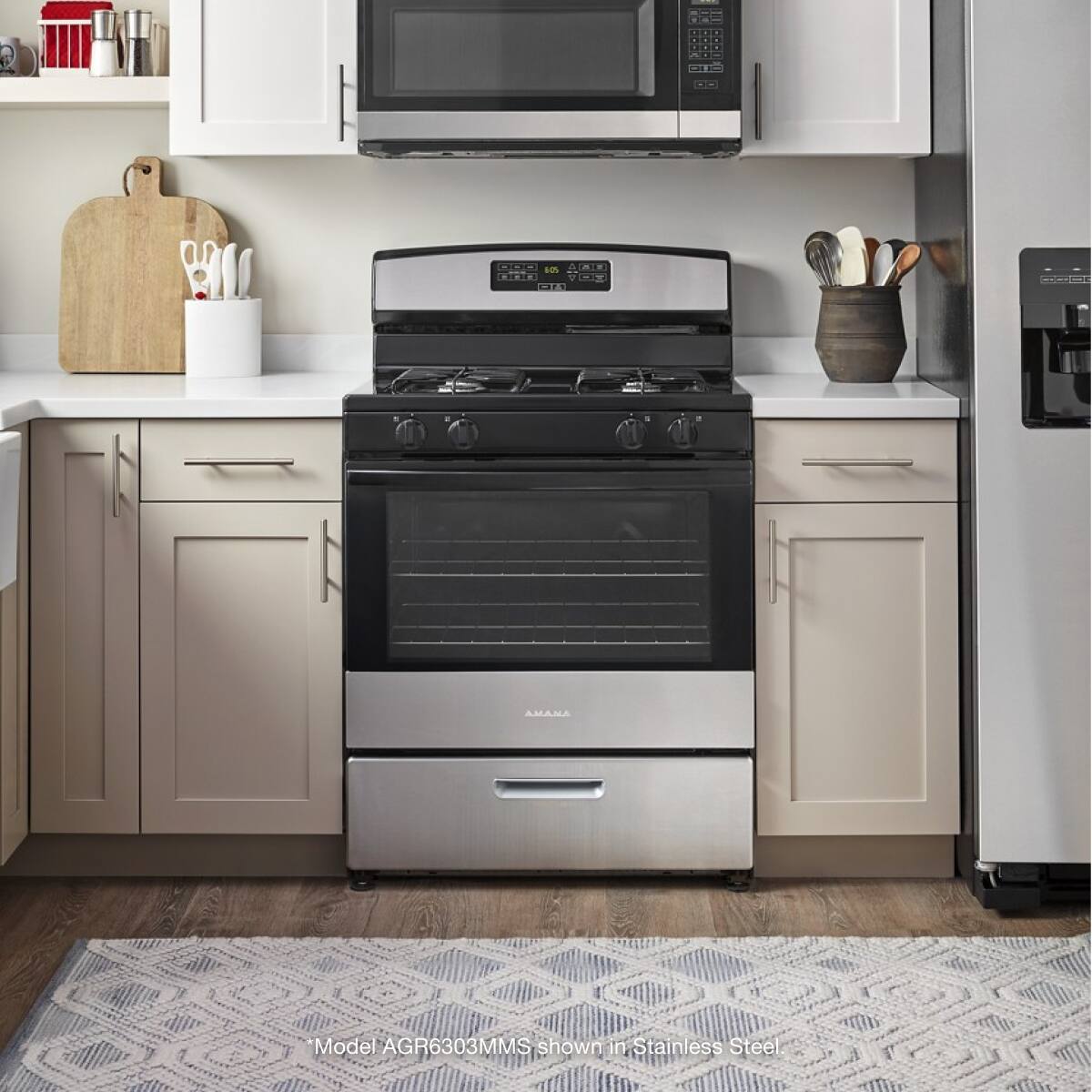 Model AGR6303MMS shown in Stainless Steel