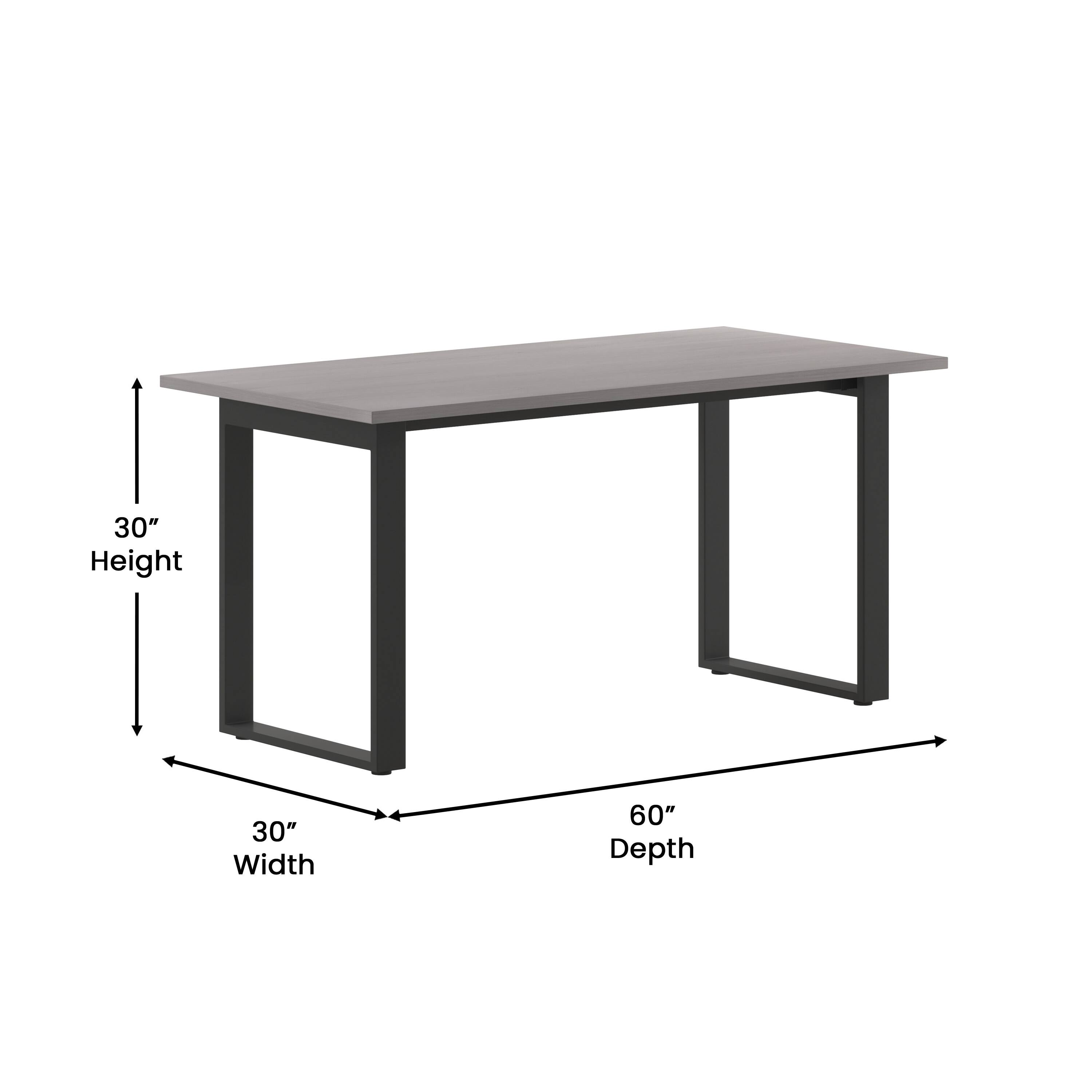 30" Height  
30" Width  
60" Depth