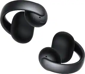 Soundcore - by Anker AeroClip Open-Ear Clip-On Earbud Headphones - Black - Front_Zoom