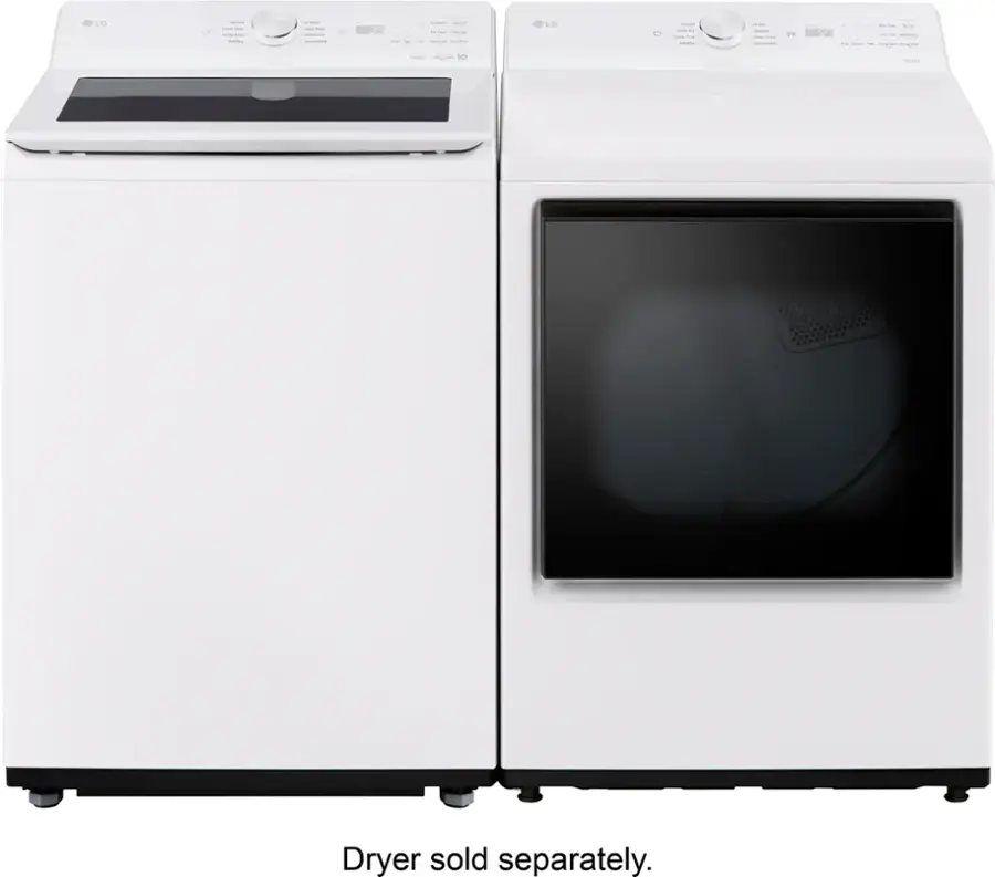 Dryer sold separately.