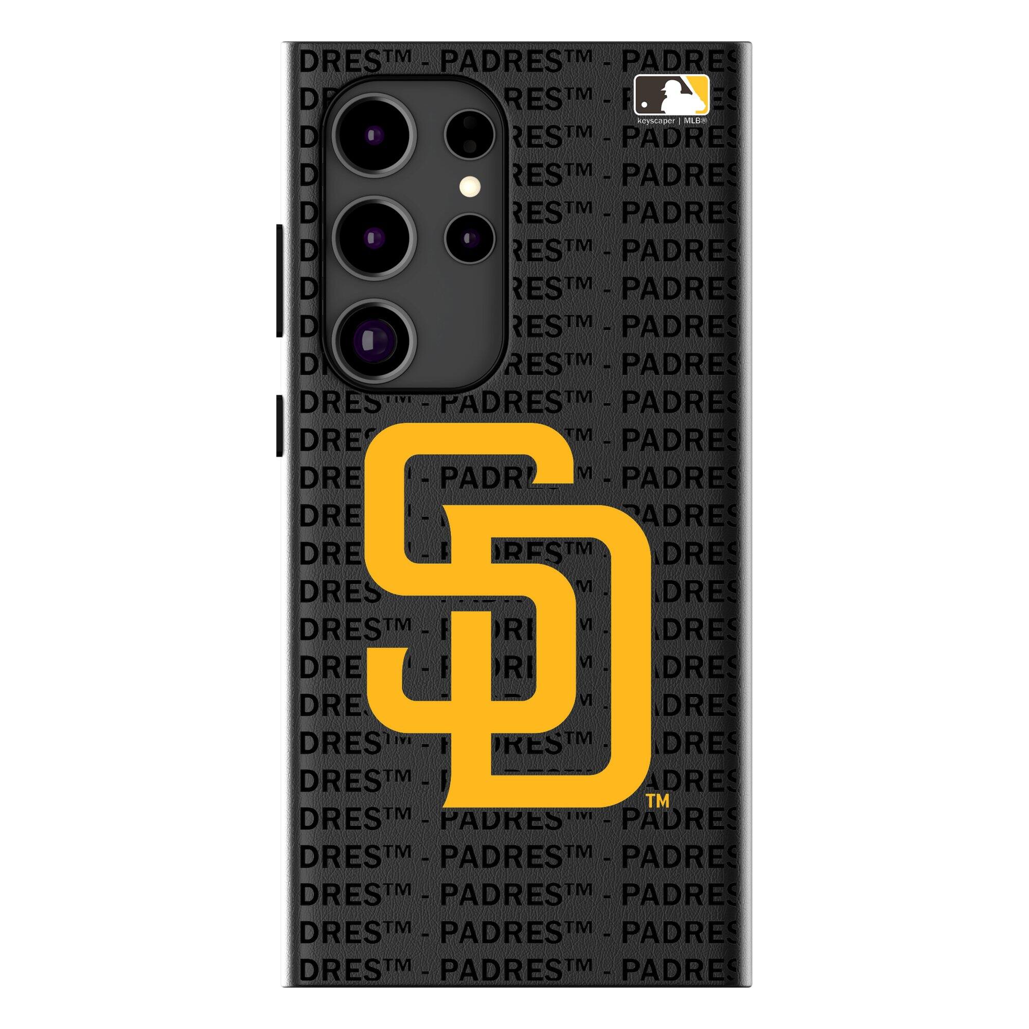 Keyscaper - MLB - San Diego Padres Text Backdrop Galaxy Magnetic Bump Case - S24 Ultra - Black price history on PriceWatchPro