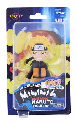 Toynami - Naruto Shippuden Mininja 4 Inch Figurine Series 2 | Sage Mode Naruto - Orange