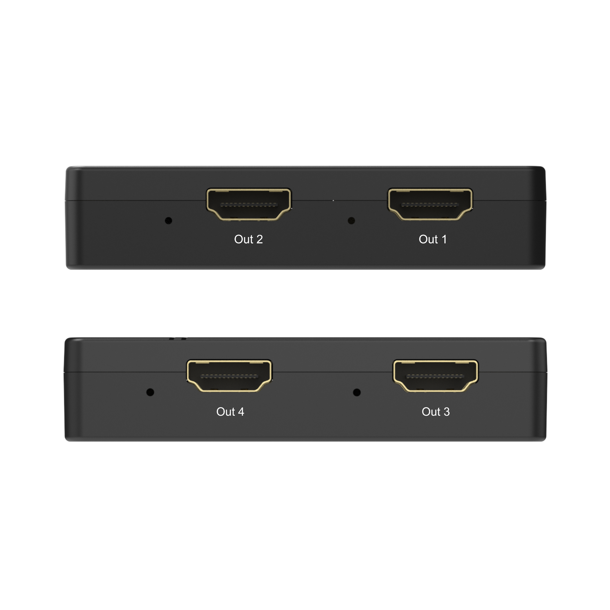 Out 1, Out 2, Out 3, Out 4