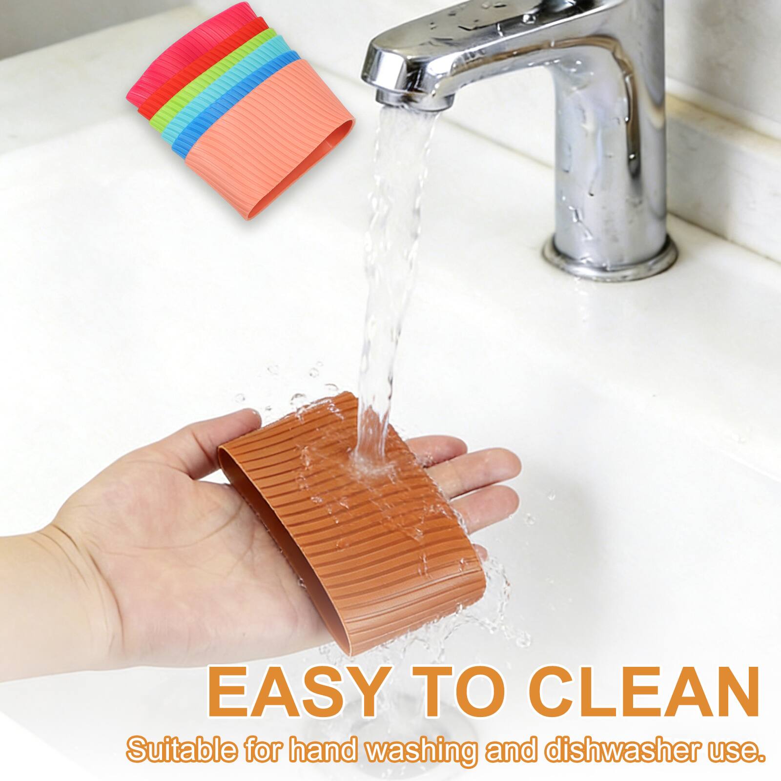 EASY TO CLEAN  
Suitable for hand washing and dishwasher use.