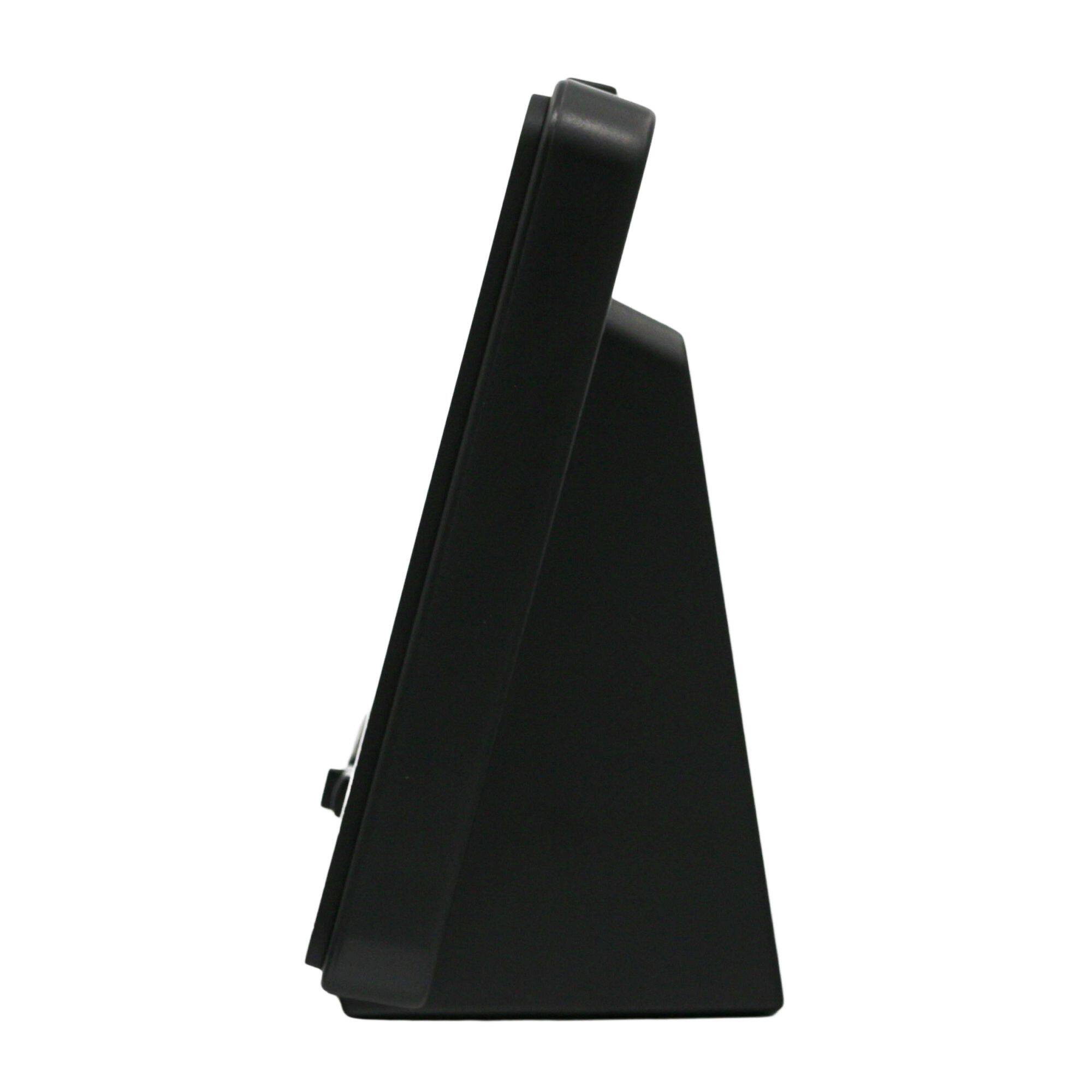 Alt View 1. Seiko - Seiko 3" Easton Digital Everything Alarm Clock, Black - Black.