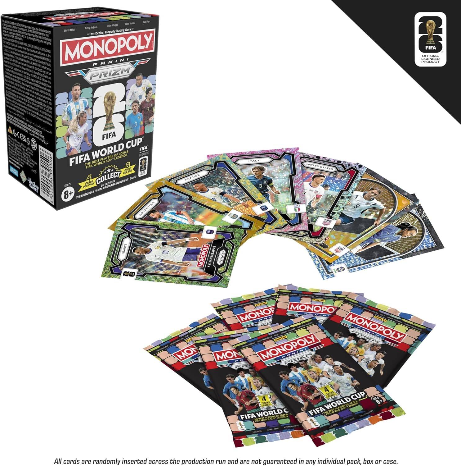 - Sare
- Bady
- De gery
- MONOPOLY PANINI PRIZM 6 CEB 8 FIFA CUP J WORLD FIA
- J0M FIFA AAR LnEman BEET C THE natd WE M * COLLECT
- TRAN
- UNY AT
- AR
- 8+
- r .... reara FIFA IFFIIAL
- CCOAAT 1AE MONOPOLY I MONOPO MONOP MT MONOPOLY PRIEI MO MONOPOLY PRIEP 4 WORLD FIFA 4 CUP WORLD FIFA 8+
- All cards are randomly inserted across the production run and are not guaranteed in any individual pack, box or case.