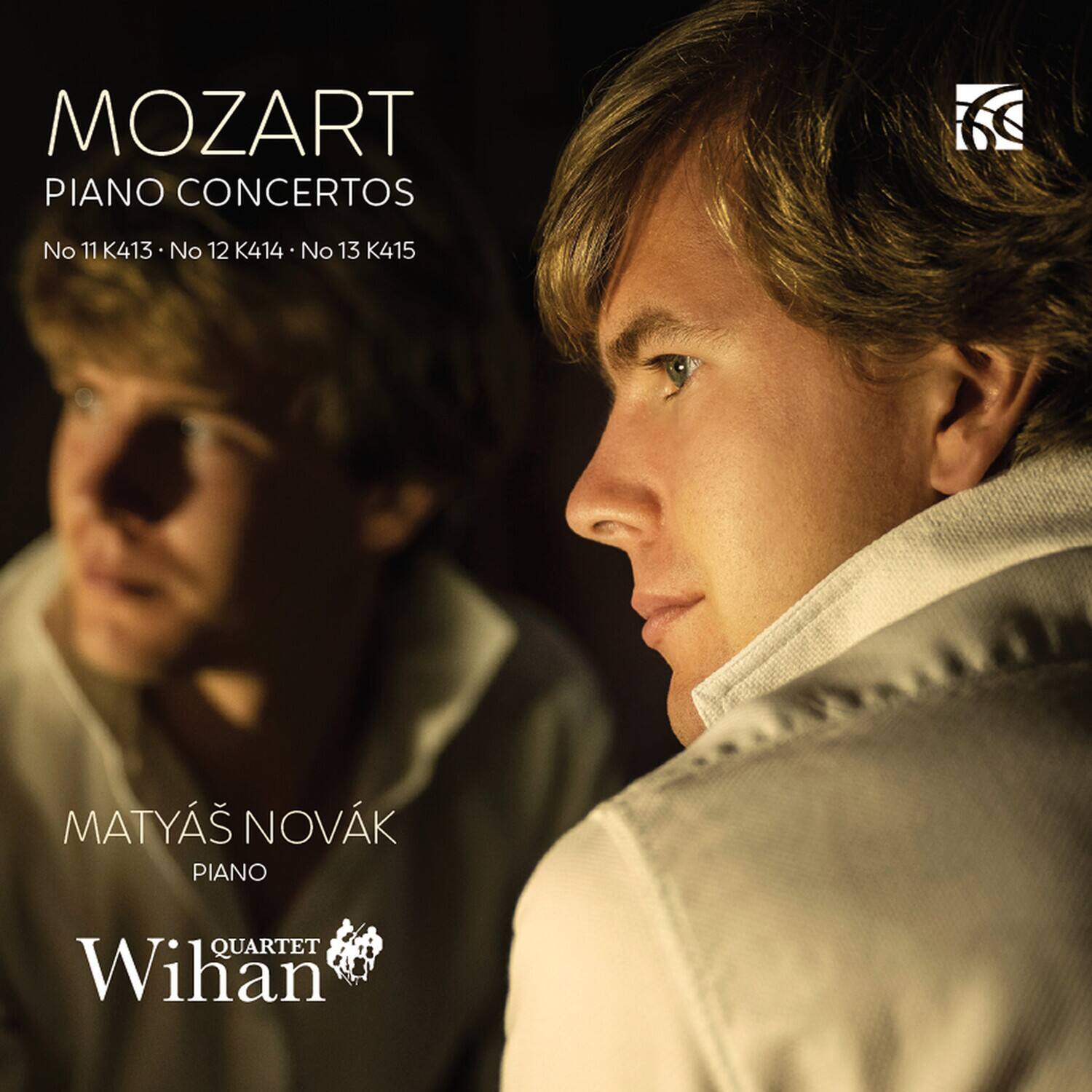 MOZART  
PIANO CONCERTOS  
No 11 K413 • No 12 K414 • No 13 K415  

MATYÁŠ NOVÁK  
PIANO  

Wihan QUARTET