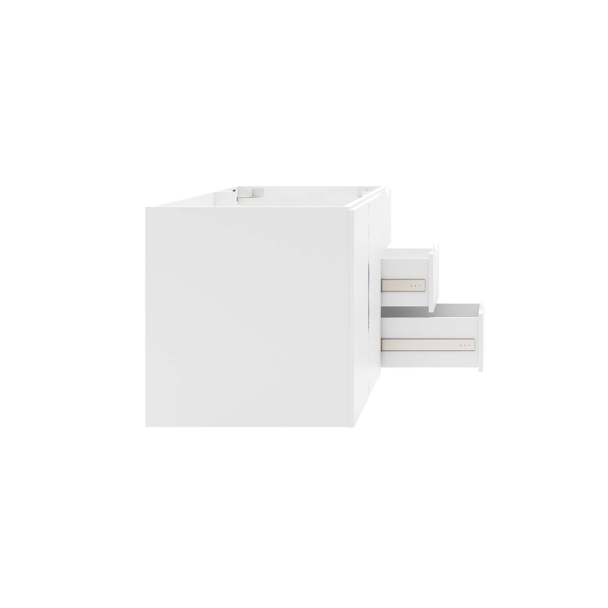 Alt View 1. Modway - Vitality Bathroom Cabinet Basin Not Included - White.