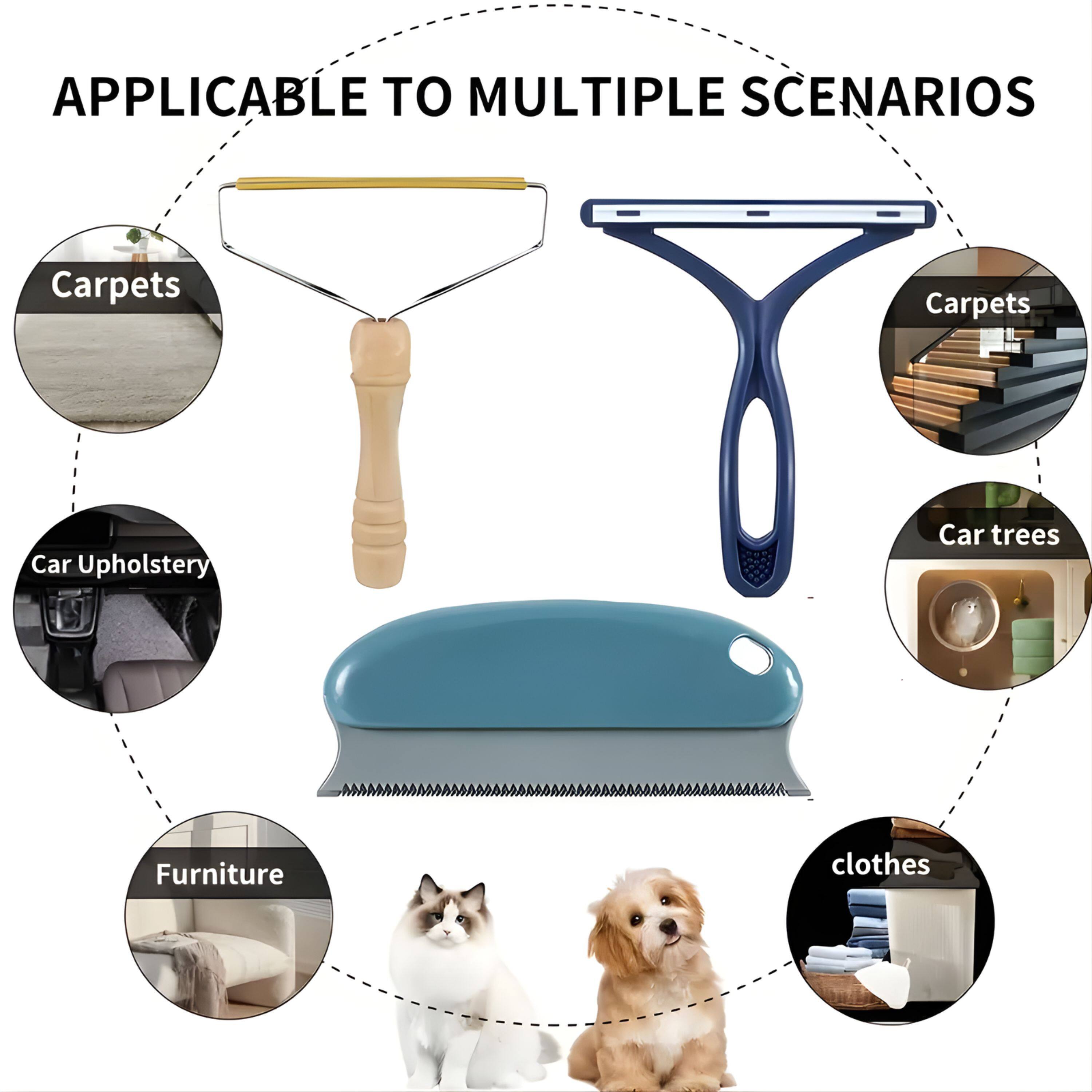 APPLICABLE TO MULTIPLE SCENARIOS

- Carpets
- Car Upholstery
- Furniture
- Clothes
- Car trees