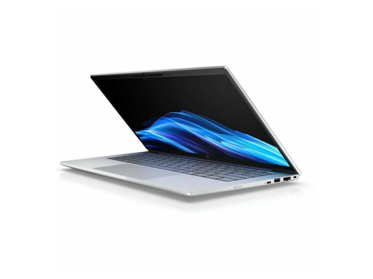 Alt View 2. HP - HP EliteBook 8 G1i 14" - Intel Core Ultra 5 - 16 GB - 512 GB SSD - Win 11 Pro - Intel Arc - 802.11be (C2EP2UT#ABA) - Meteor Silver.