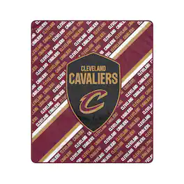 Pegasus - Cleveland Cavaliers 60" x 70" Diagonal Lined Wordmark Ultra Soft Blanket - Multicolor