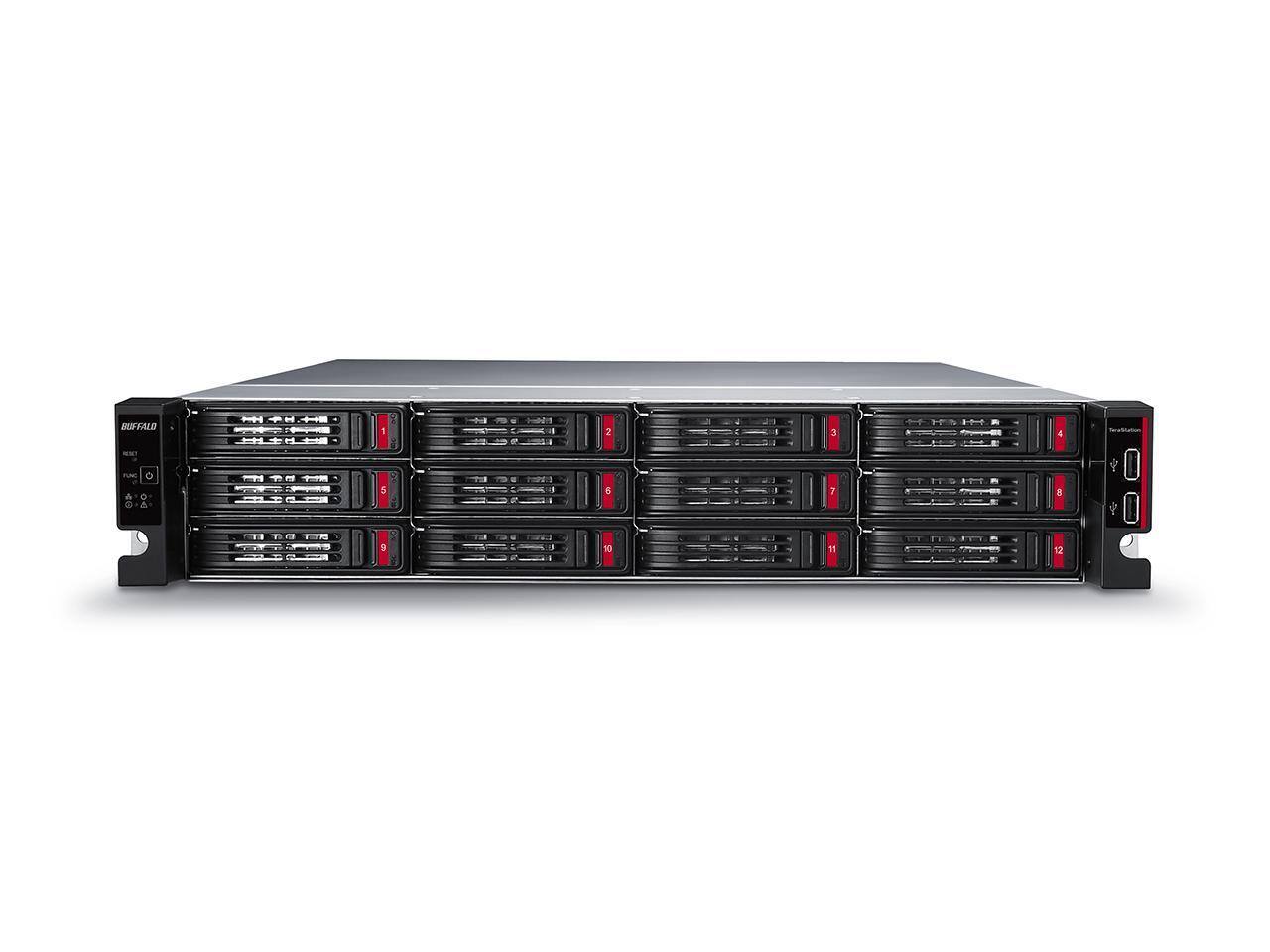 Alt View 3. Buffalo Technology - BUFFALO TeraStation TS51220RH14412 12-Bay 144TB NAS w/ Enterprise HDDs.