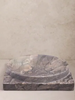 GAURI KOHLI - Shayne Onyx Bowl - Brown