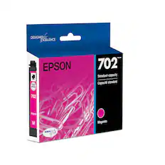 Designed for Epson PrecisionCore TM MC 702 Standard-capacity Cartridge. Capacity: 702 Magenta.