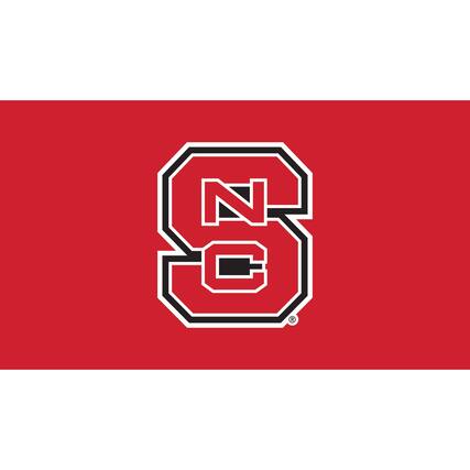 Front. Evergreen Enterprises - NC State Wolfpack 28" x 16" Turf Mat - Multicolor.