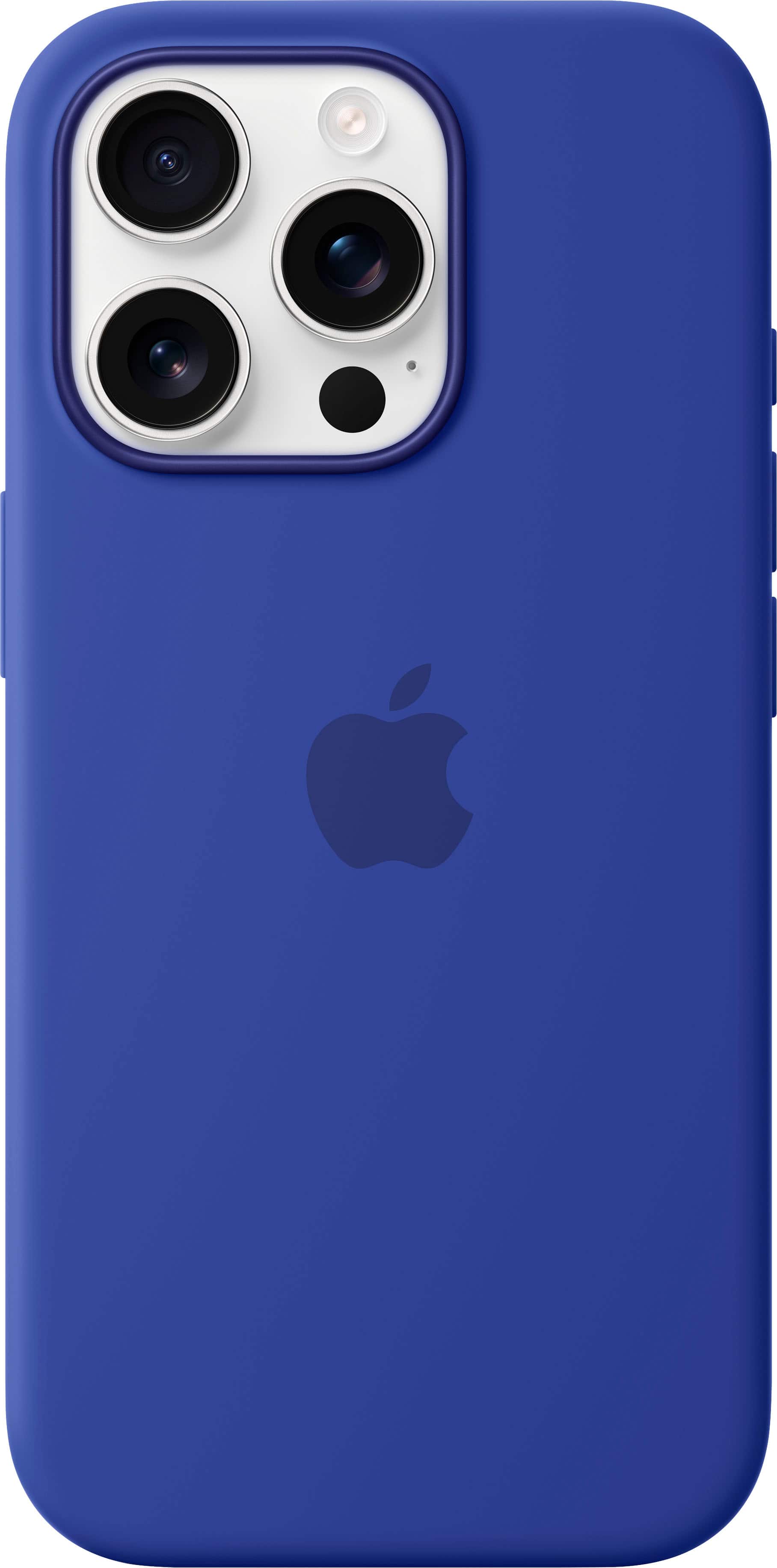 Alt View 12. Apple - iPhone 16 Pro Silicone Case with MagSafe - Ultramarine.