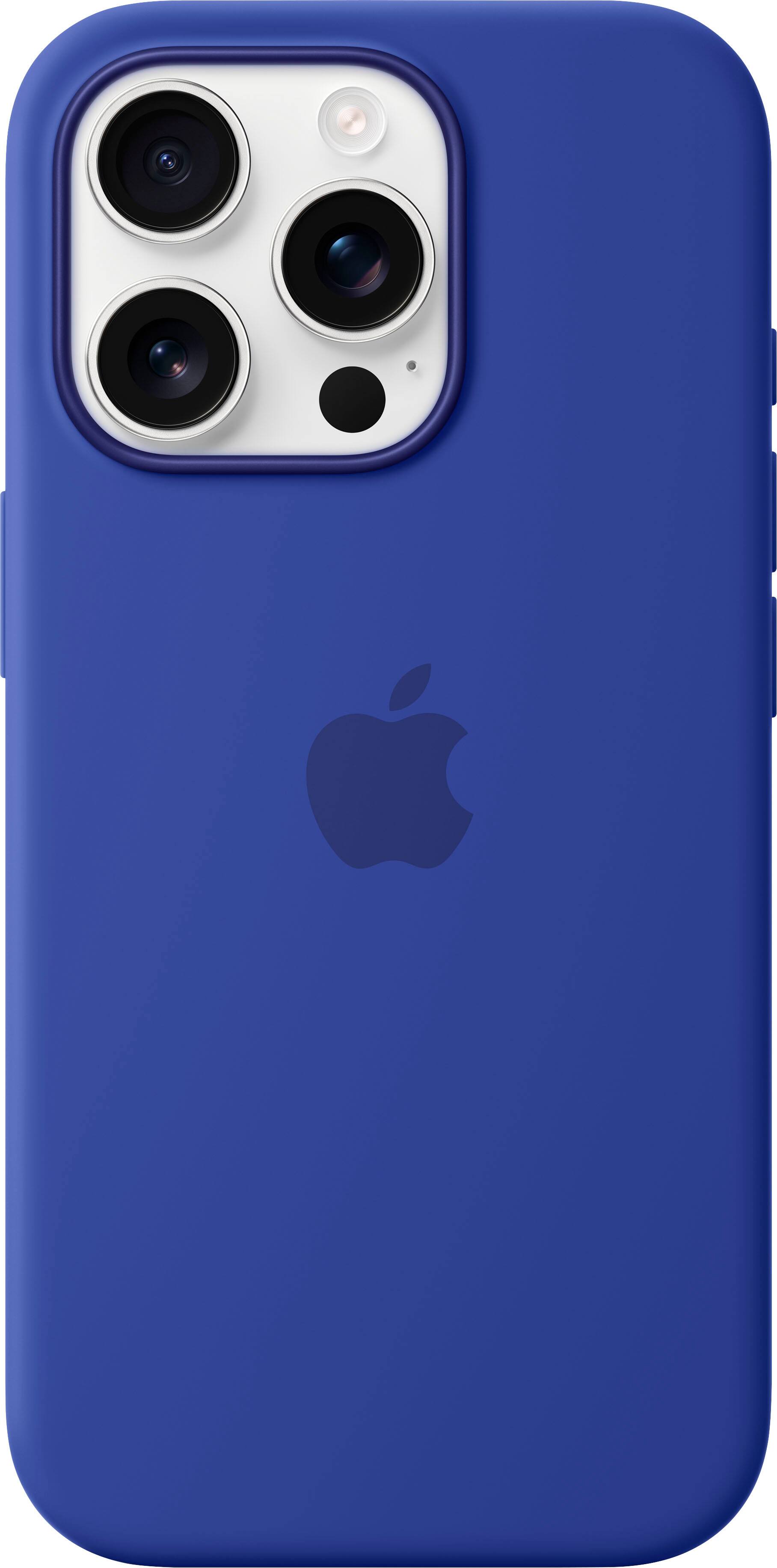 Alt View 12. Apple - iPhone 16 Pro Silicone Case with MagSafe - Ultramarine.