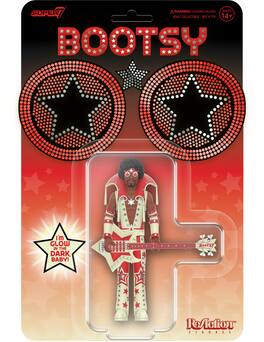Bootsy Collins - Super7 - Bootsy Collins - ReAction Figures Wv3 - Bootsy Collins (Glow) - Collectibles - Multicolor