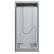 Back. Forno Appliances - 36 in. Wide Salerno 20 Cu. Ft. Side-by-Side Refrigerator with Extendable Decorative Trim Grill - Stainless Steel.