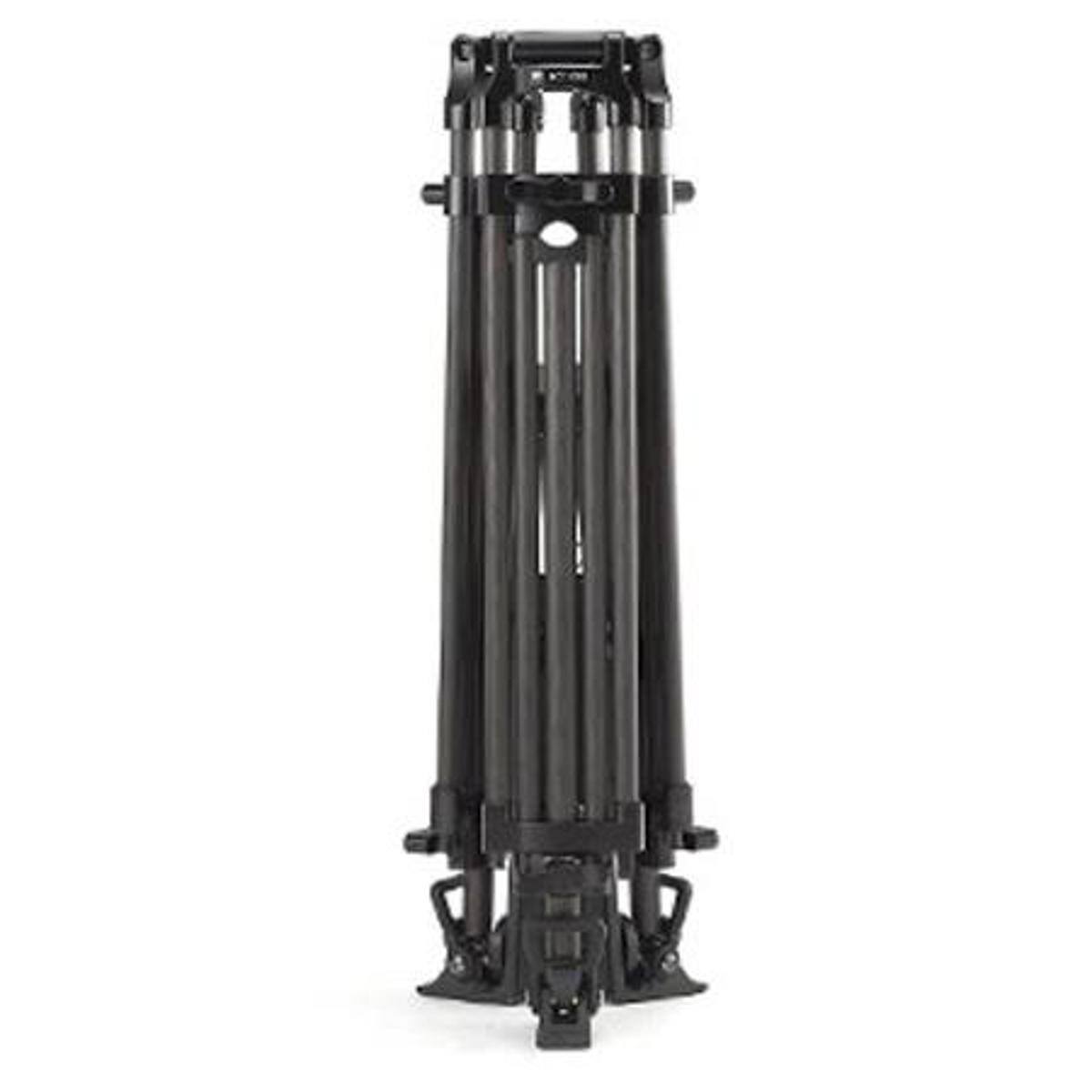 Alt View 2. Sirui - Sirui BCT-2003 3-Section Aluminum Video Broadcast Tripod, 22 Lbs Capacity.