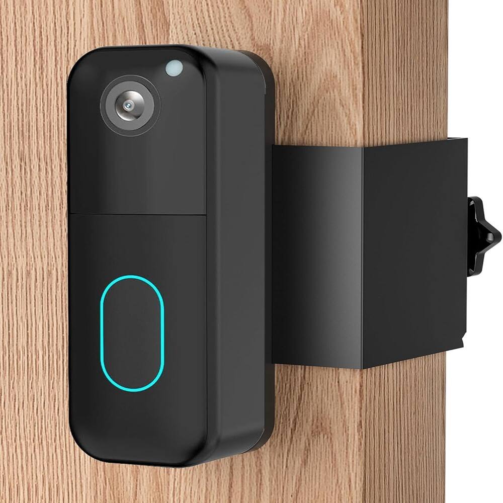 Front. Schertz - Anti-Theft Blink Doorbell Mount – No-Drill, Sensor-Safe, for Renters - Style: Doorbell Mount-Non-Blocking Mount.