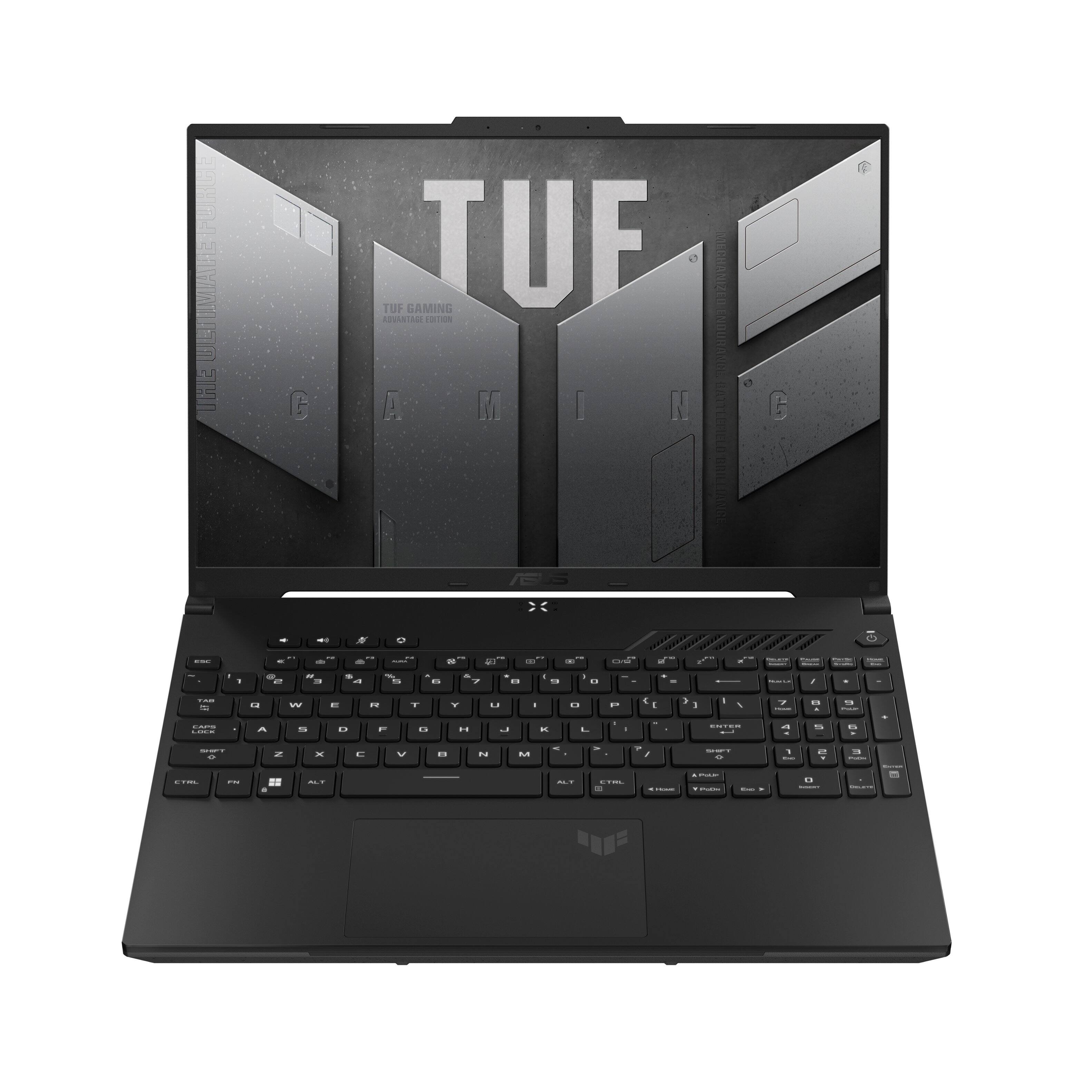 Alt View Zoom 3. ASUS - TUF Gaming A16 16" 165Hz Gaming Laptop FHD-AMD Ryzen 7 7735HS with 16GB DDR5 Memory- Radeon RX7600S 512GB PCIe SSD - OFF BLACK.