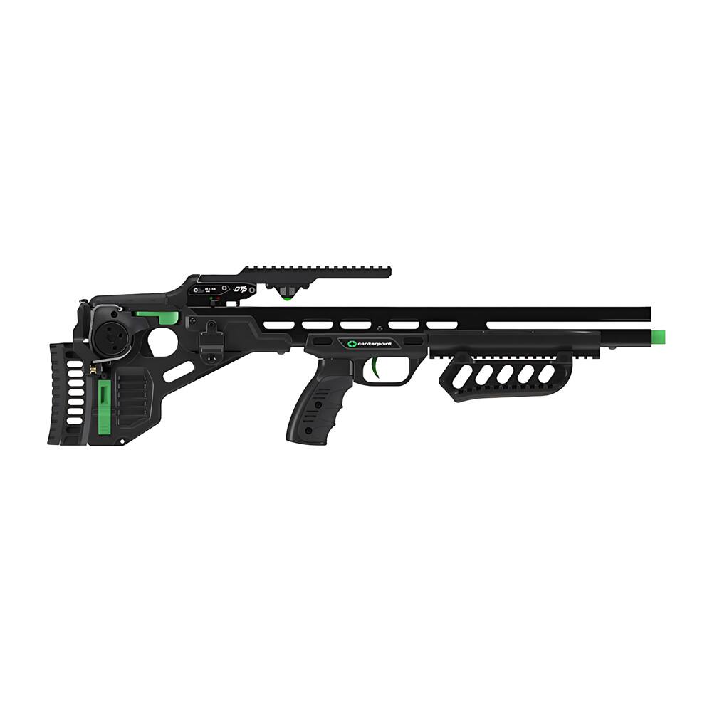 Alt View 1. Centerpoint - Centerpoint C0021 Sinister 430D De-Cocking Crossbow With 1.5-5x32 mm Scope - Black/Green.