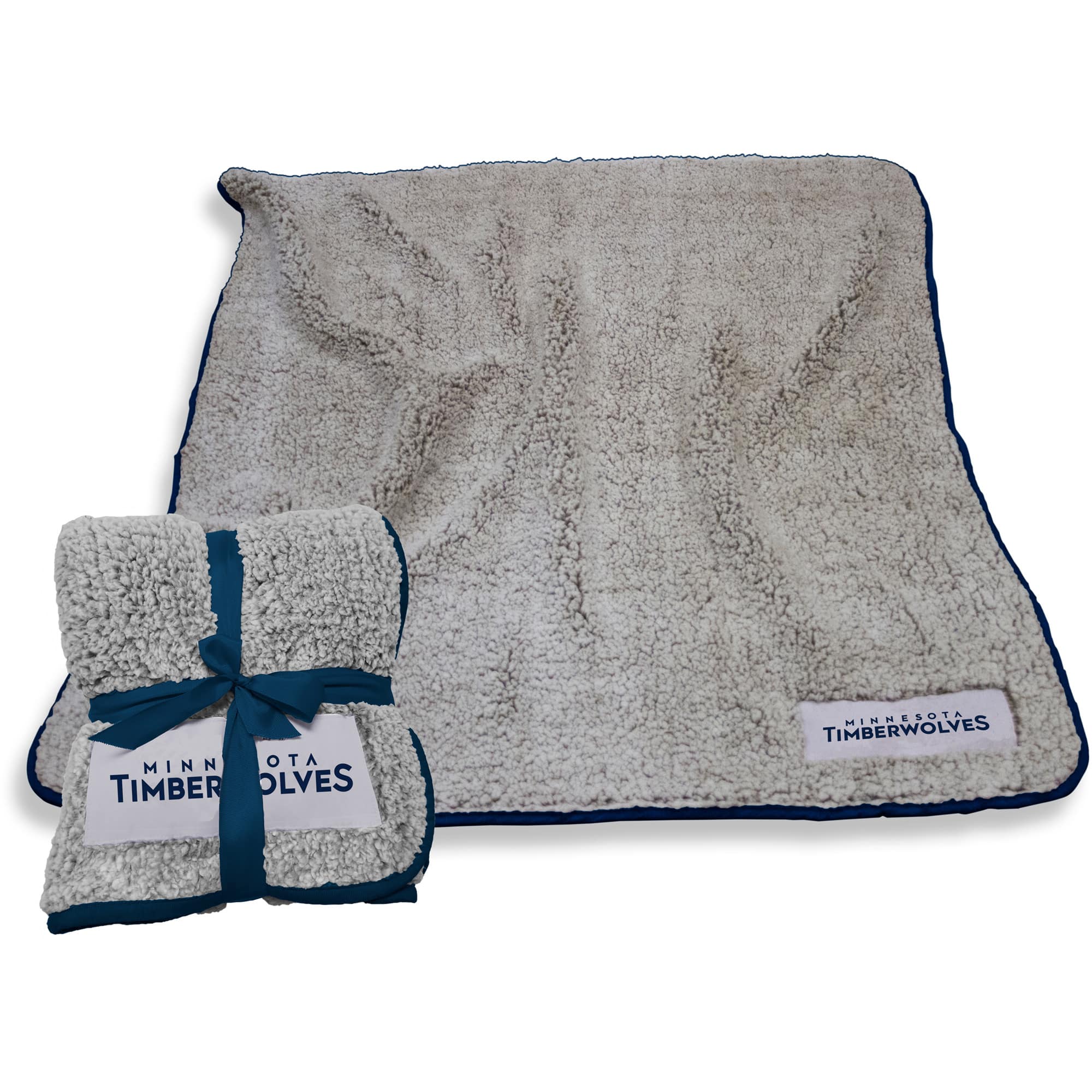 "Logo Brands - Minnesota Timberwolves 50"" x 60"" Frosty Fleece Team Blanket - Multicolor" price history on PriceWatchPro