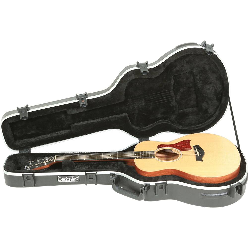 Alt View 5. SKB - Taylor GS Mini Hardshell Acoustic Guitar Case 1SKB-GSM.