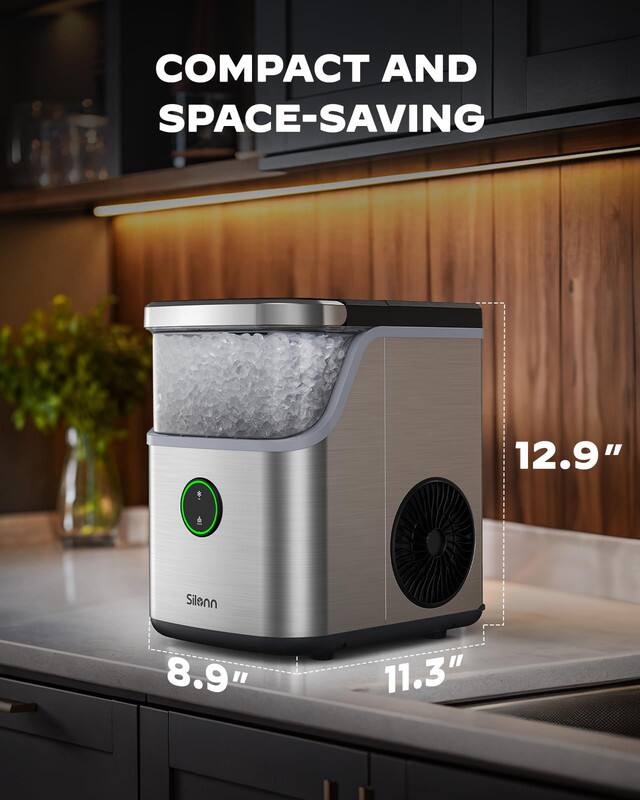 COMPACT AND SPACE-SAVING

12.9"  
11.3"  
8.9"