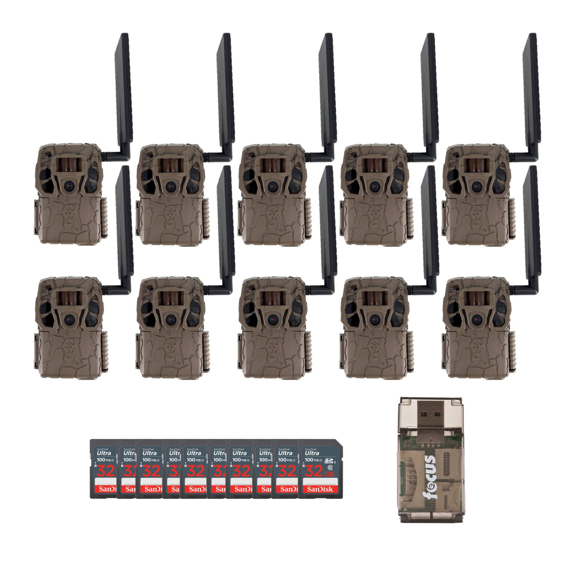 Browning - Trail Camera Defender Wireless Vision Pro HD Livestream (10-Pack)