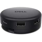 Dell - Pro DA326 7-in-1 USB-C Universal Multiport Travel Hub - Black