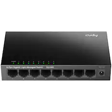 cudy
PWR 1 2 3 4 5 6 7 8
8-Port Gigabit Light Managed Switch GS108E
DC 5V