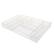Front. Martha Stewart - Kerry Plastic Stacking Drawer Organizers Set of 8 - Clear/Gold Trim.