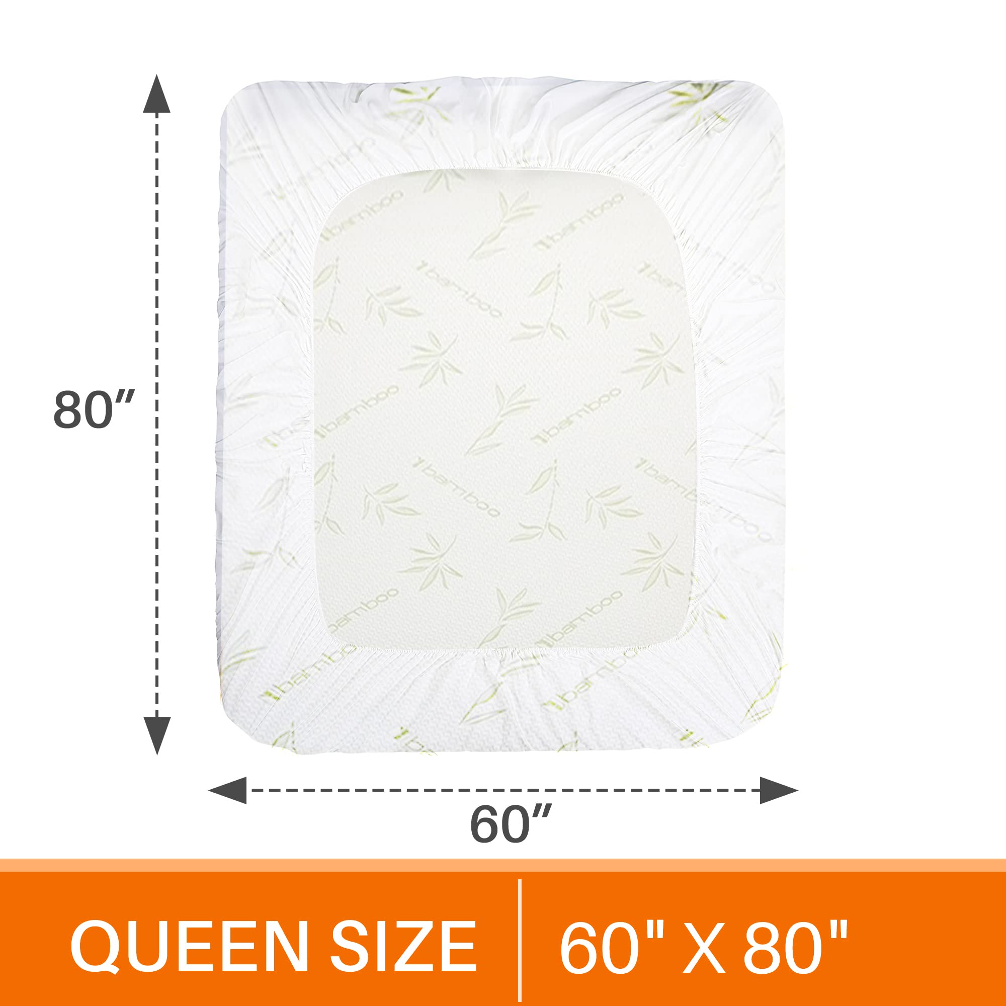 80"  
QUEEN SIZE  
60" X 80"