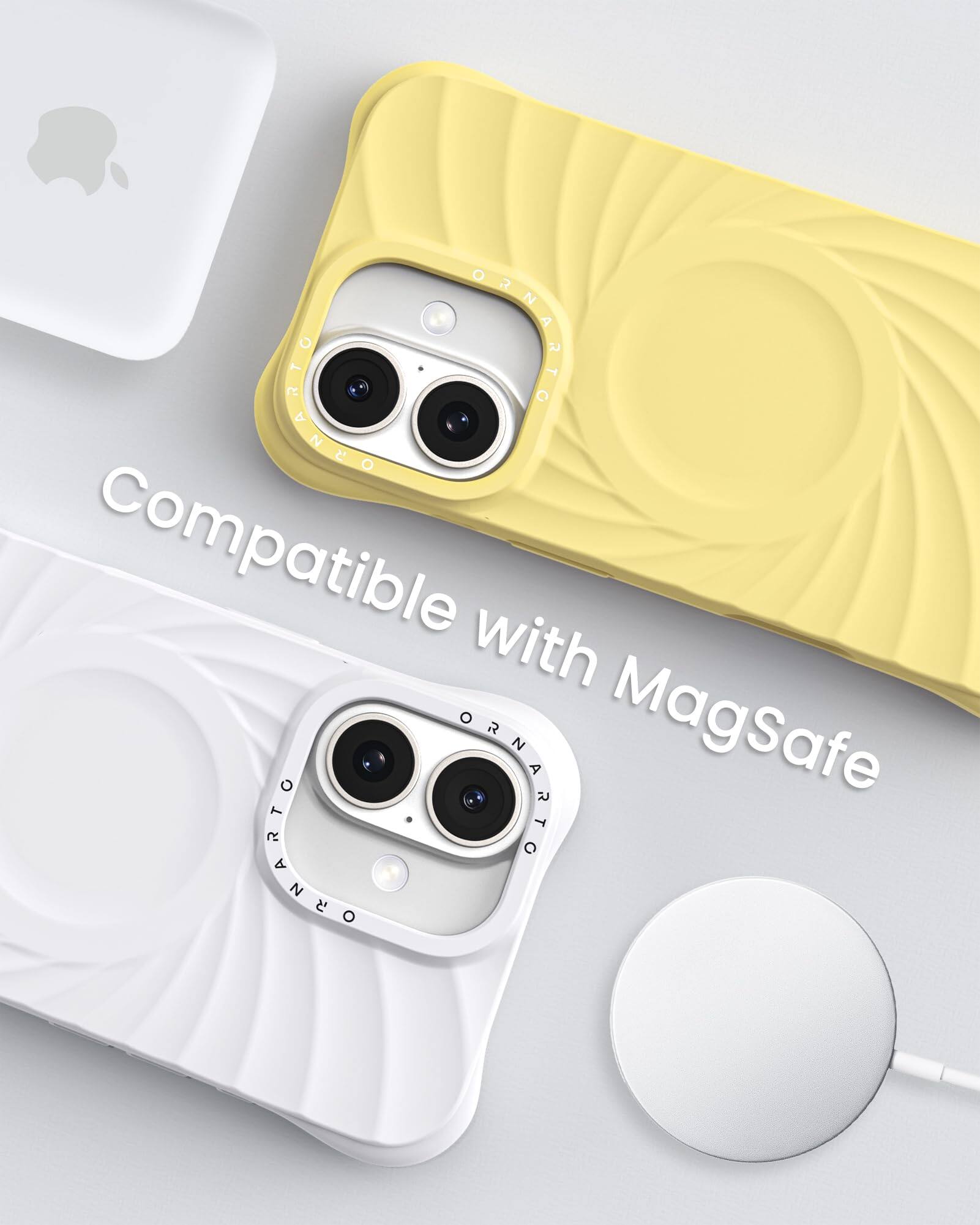 Compatible with MagSafe ORNARTO