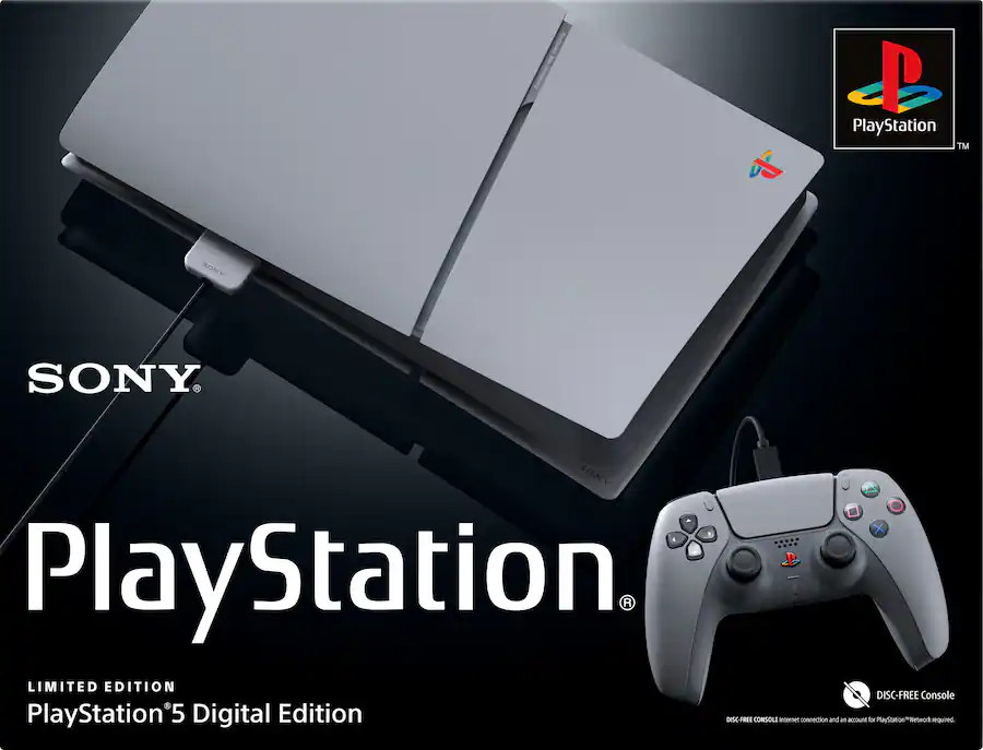 PlayStation Slim Console Digital Edition – 30th Anniversary