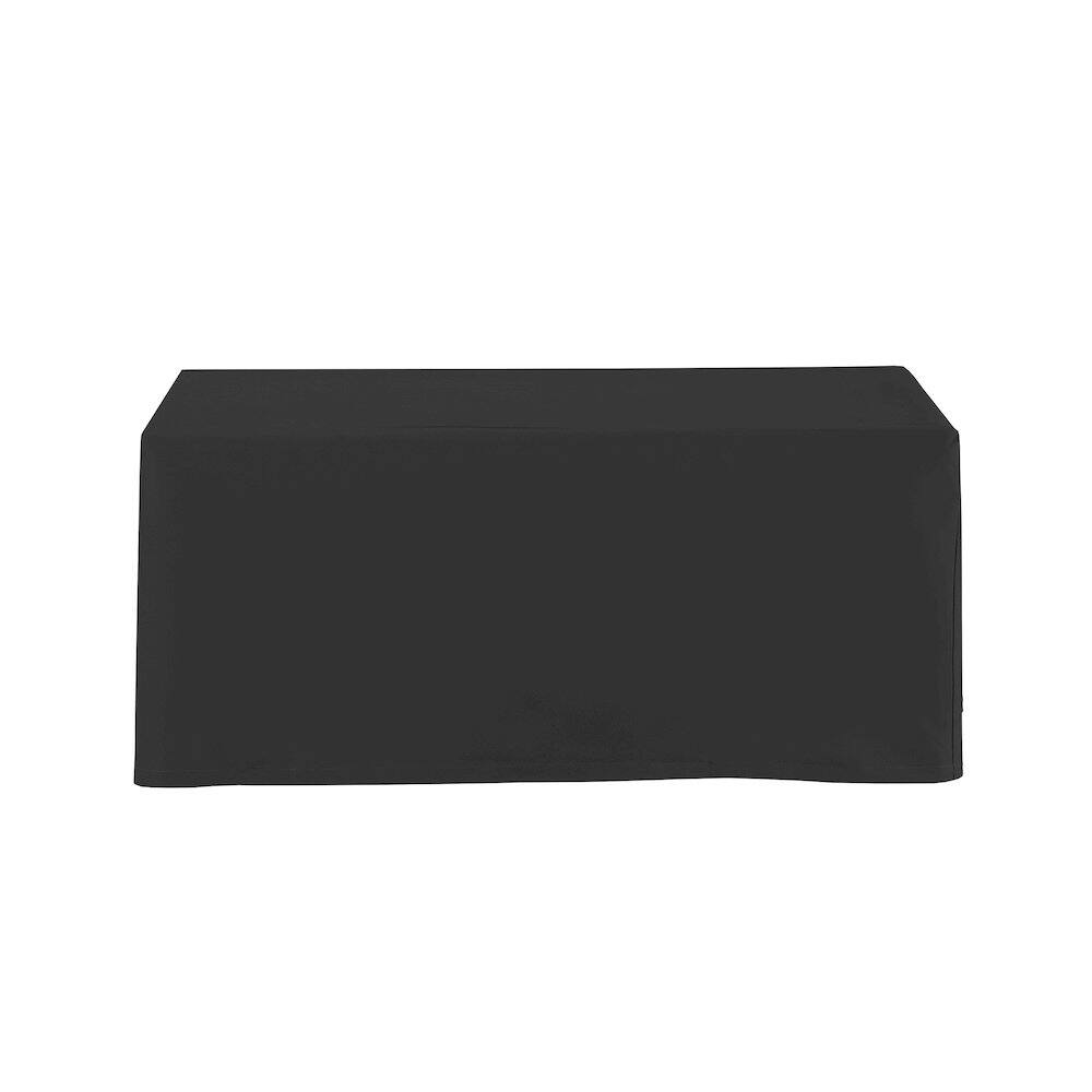 Back. Crosley Furniture - Outdoor Coffee Table Furniture Cover - Black.