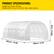 PRODUCT SPECIFICATIONS:
Weight: 67.5 lbs / 30.6 kg
Size (LxWxH): 19.5 x 9.7 x 6.6 ft / 593 x 296 x 200 cm
6.6ft / 200cm / 593cm / 19.5ft / 296cm / 9.7ft