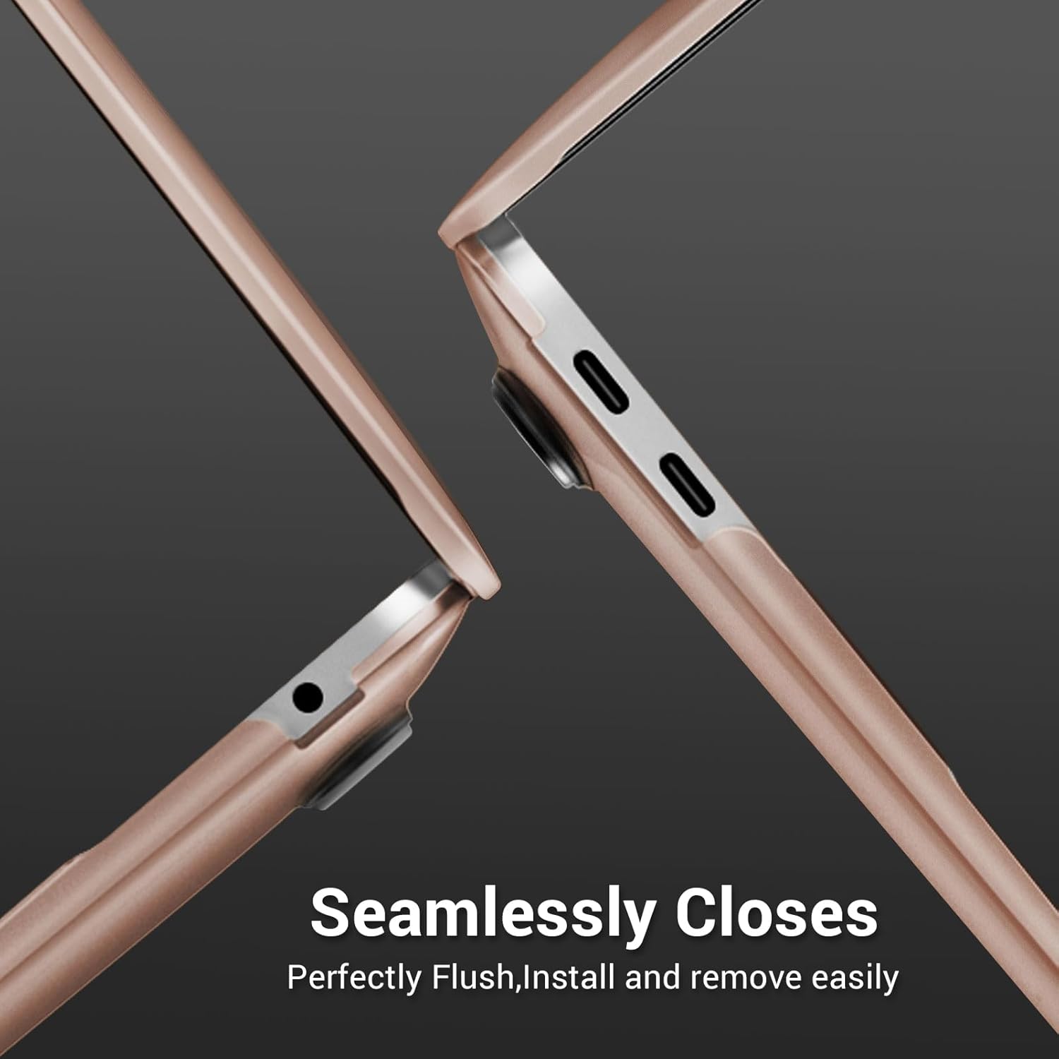 Seamlessly Closes  
Perfectly Flush, Install and remove easily