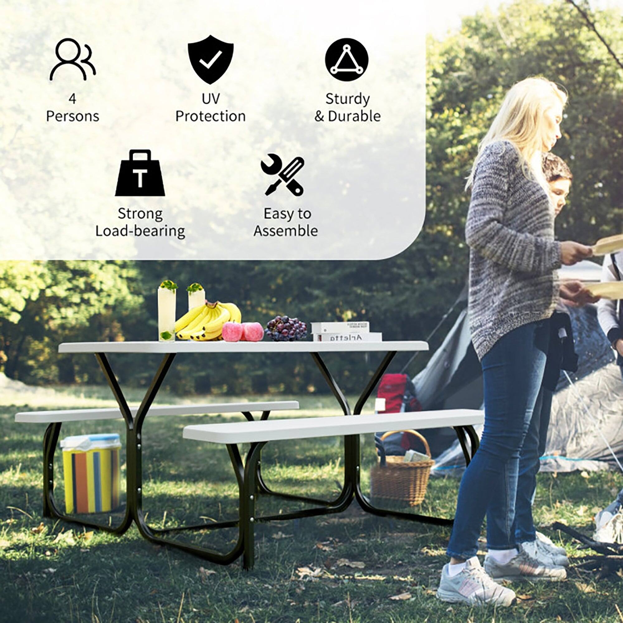 4 Persons UV Protection Sturdy & Durable Strong Load-bearing Easy to Assemble