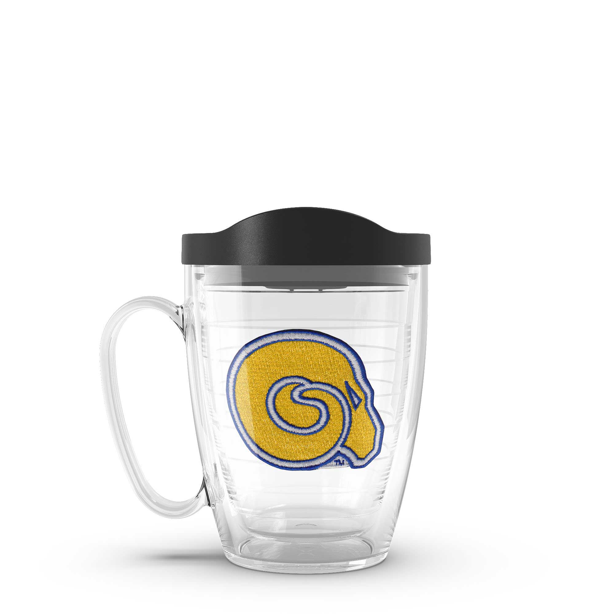 Front. Tervis - Albany State Golden Rams 16oz. Emblem Classic Tumbler - Multicolor.