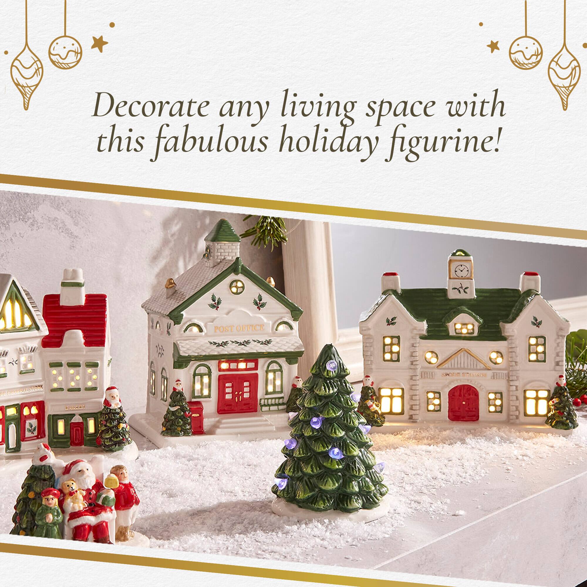 Decorate any living space with this fabulous holiday figurine! POST OFFICE WID STALLAN IES Xo1 - shard