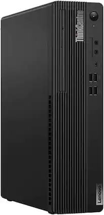 Lenovo - Refurbished Excellent - ThinkCentre M70S Gen 3 SFF i5-12400 32GB 1TB SSD Windows 11 Pro - Black